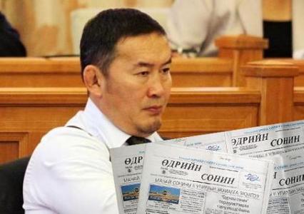 Х.Баттулга гишүүн “Өдрийн сонин”-г шүүхэд өглөө