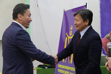 С.Ганбаатар ХҮН-д элсчээ