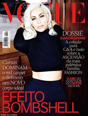 Кардашиан “Vogue” сэтгүүлийг чимэв