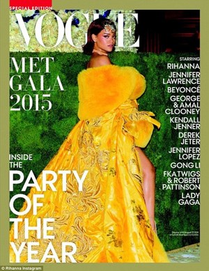 Рианна “Vogue” сэтгүүлийг буруутгав