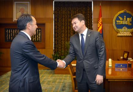 Ч.Сайханбилэгт Казахстаны Тэргүүн Шадар сайд бараалхлаа