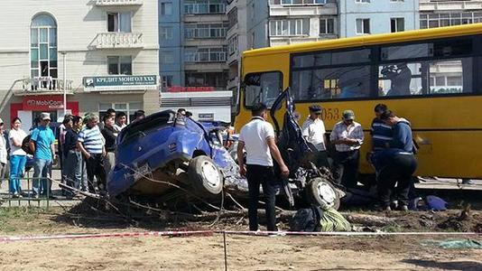 Нийтийн тээврийн автобус дахин осол гаргалаа