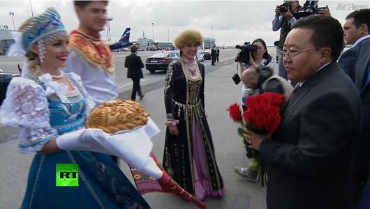  Ерөнхийлөгч Уфа хотод очжээ