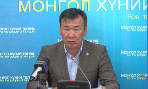 С.Ганбаатар хэвлэлийн хурал хийлээ