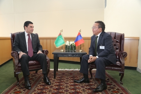 Ерөнхийлөгч Гурбангулы Бердымухаммедовтой уулзлаа