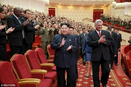 Кубын дэд ерөнхийлөгч Пхеньянд айлчлав