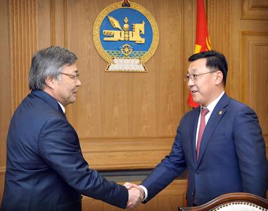 Ерөнхий сайд Казахстаны Элчин сайдтай уулзлаа
