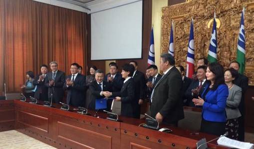 АН, ИЗНН нэгдэх санамж бичигт гарын үсэг зурав  