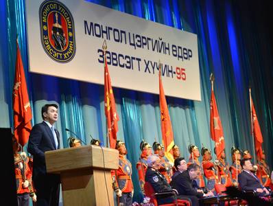  ”Монгол цэргийн өдөр”-т зориулсан баярын хурал болов 