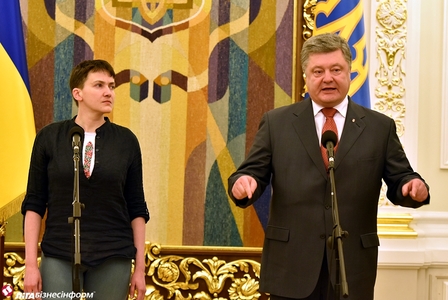 Надя Савченког суллажээ