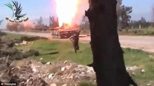 Танк руу гар бөмбөг шиджээ