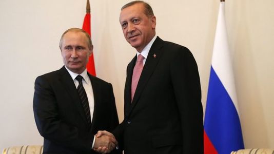Путин, Эрдоган нар уулзав