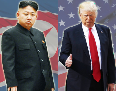 Трамп, Ким Чен Уныг басамжлав