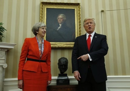 Трамп, Мэй нар уулзав
