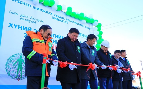 Орхон аймаг гагнуурын электрод үйлдвэрлэж эхэллээ