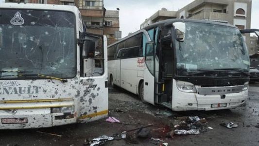 Дамаск хотноо болсон халдлагаар 40 хүн амиа алджээ