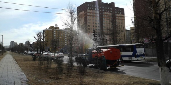 Ногоон байгууламжийн усалгаанд саарал ус ашиглаж байна
