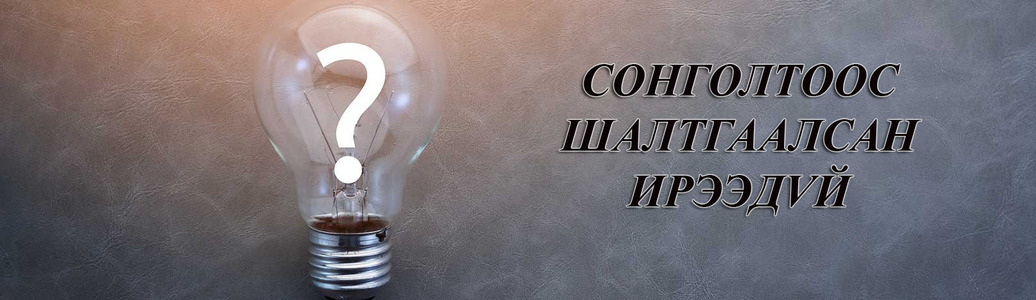 Сонголтоос шалтгаалсан ирээдүй