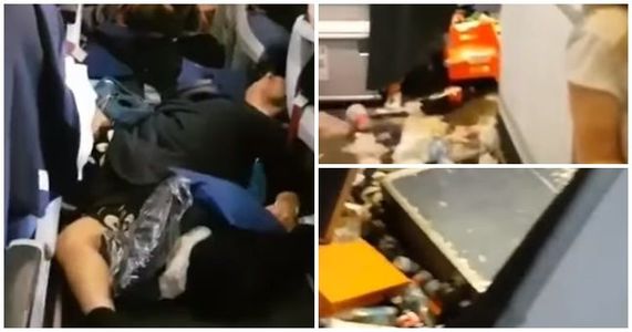 333 зорчигчтой онгоц агаарын хүчтэй урсгалд оржээ