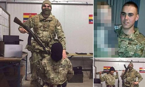 Британи цэрэг террорист этгээдийг дуурайв