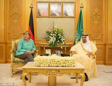 Меркел Саудын Арабт айлчлав