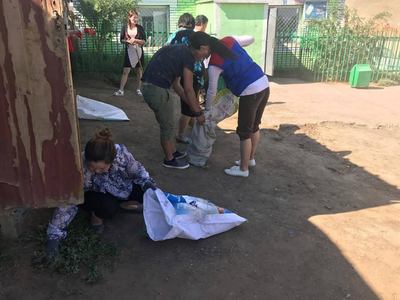 Борооны дараа их цэвэрлэгээ хийлээ