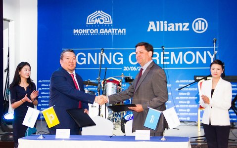 Монгол даатгал ХХК,  Allianz worldwide care хамтран ажиллана
