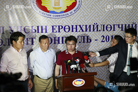 Э.Эрдэнэжамъян: Сонгуулийн луйвараа зогсоо