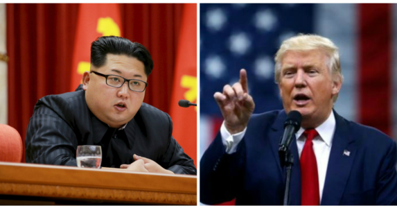 Дональд Трамп, Ким Чен Ун нарын дайсагнал