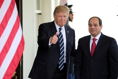 Трамп, Египетэд санхүүгийн дэмжлэг үзүүлнэ