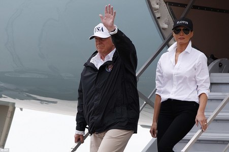 Трамп Техас мужид очиж, нөхцөл байдалтай танилцав