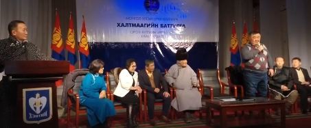 Ерөнхийлөгч Хэнтий аймагт ажиллаж байна 