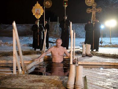 Путин харзны усанд оржээ