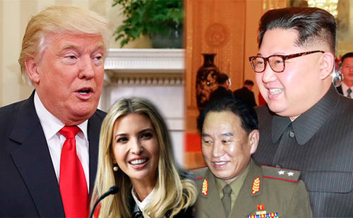 Трампын охины гол зорилго, Пхеньянаас ирэх генералтай уулзах