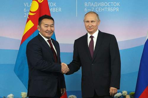 В.Путинд Ерөнхийлөгч Х.Баттулга баярын илгээлт явууллаа
