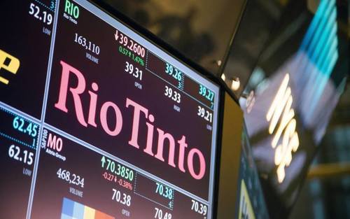 Bloomberg: Рио Тинто төсөлд дахин цохилт өглөө