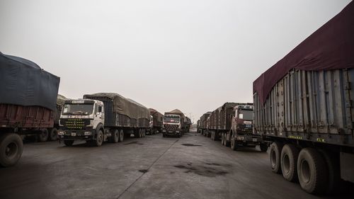 Ганцмодны боомтоор нэвтрэх нүүрсний  машины тоо 20 хувиар нэмэгдлээ