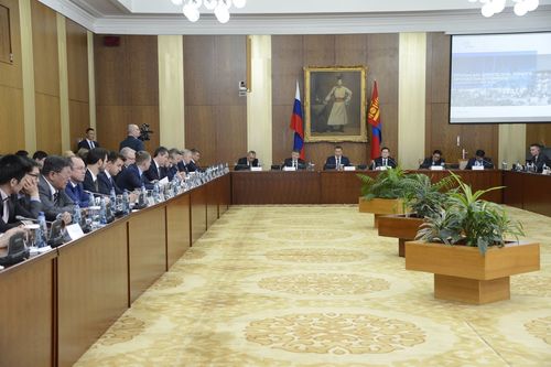 Ө.Энхтүвшин Монгол, Оросын бизнес эрхлэгчидтэй уулзлаа