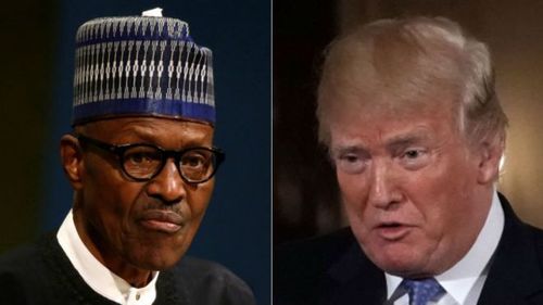Нигерийн Ерөнхийлөгч Цагаан ордонд зочилж, Трамптай уулзана