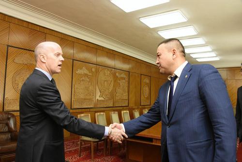 ОУВС-ийн төлөөлөгчдийг хүлээн авч уулзлаа