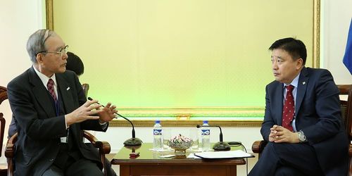 Японы ардын дипломатын нийгэмлэгийн дэд ерөнхийлөгчийг хүлээн авч уулзлаа