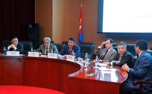 Х.Баттулга “ШХАБ-ын хэтийн төлөв: Монгол Улсын оролцоо” хэлэлцүүлэгт оролцов