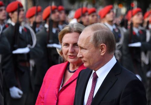 Путин, Австри сайдын хуриманд оролцоно