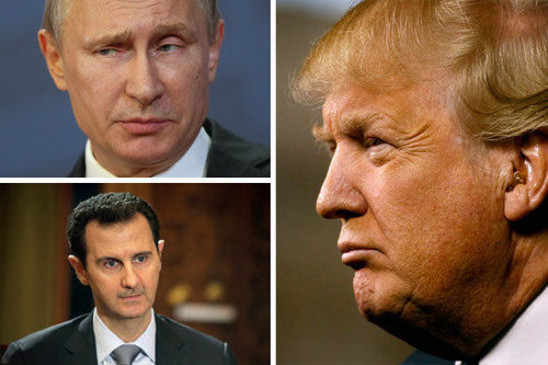 Трамп ОХУ, Ираны тусламжаас татгалзахыг Ассадад уриаллаа