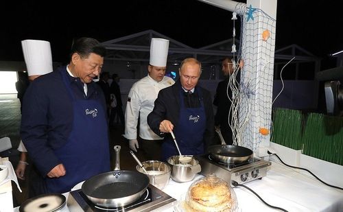 Путин, Си нар хамтдаа ШАРВИН хийж идэв