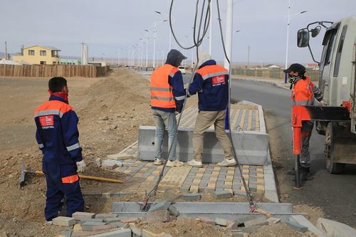 Хатуу хучилттай авто зам барих ажлын гүйцэтгэл 80 хувьтай байна