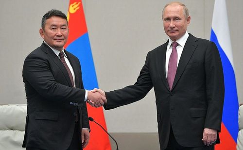 Путин Орос, Монголын стратегийн түншлэлийн гэрээнд гарын үсэг зурна 