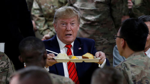 Трамп Афганистанд гэнэтийн айлчлал хийжээ