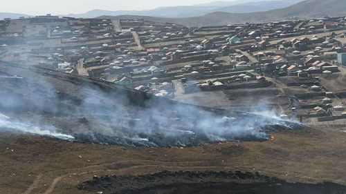 Богинын аманд гарсан түймрийг бүрэн унтраахаар ажиллаж байна