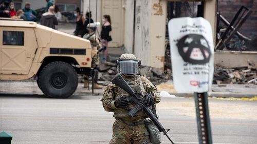 АНУ: Эсэргүүцлийн үеэр Үндэсний гвардынхан  COVID-19 халдвар авчээ